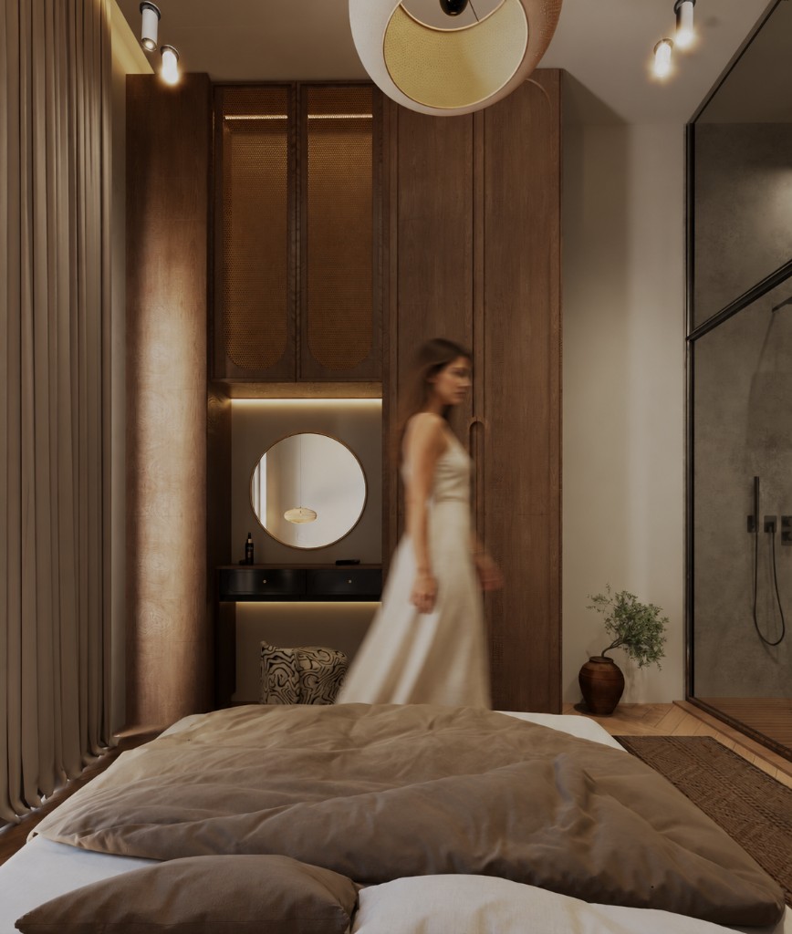 Bohoo Villa — bedroom vanity